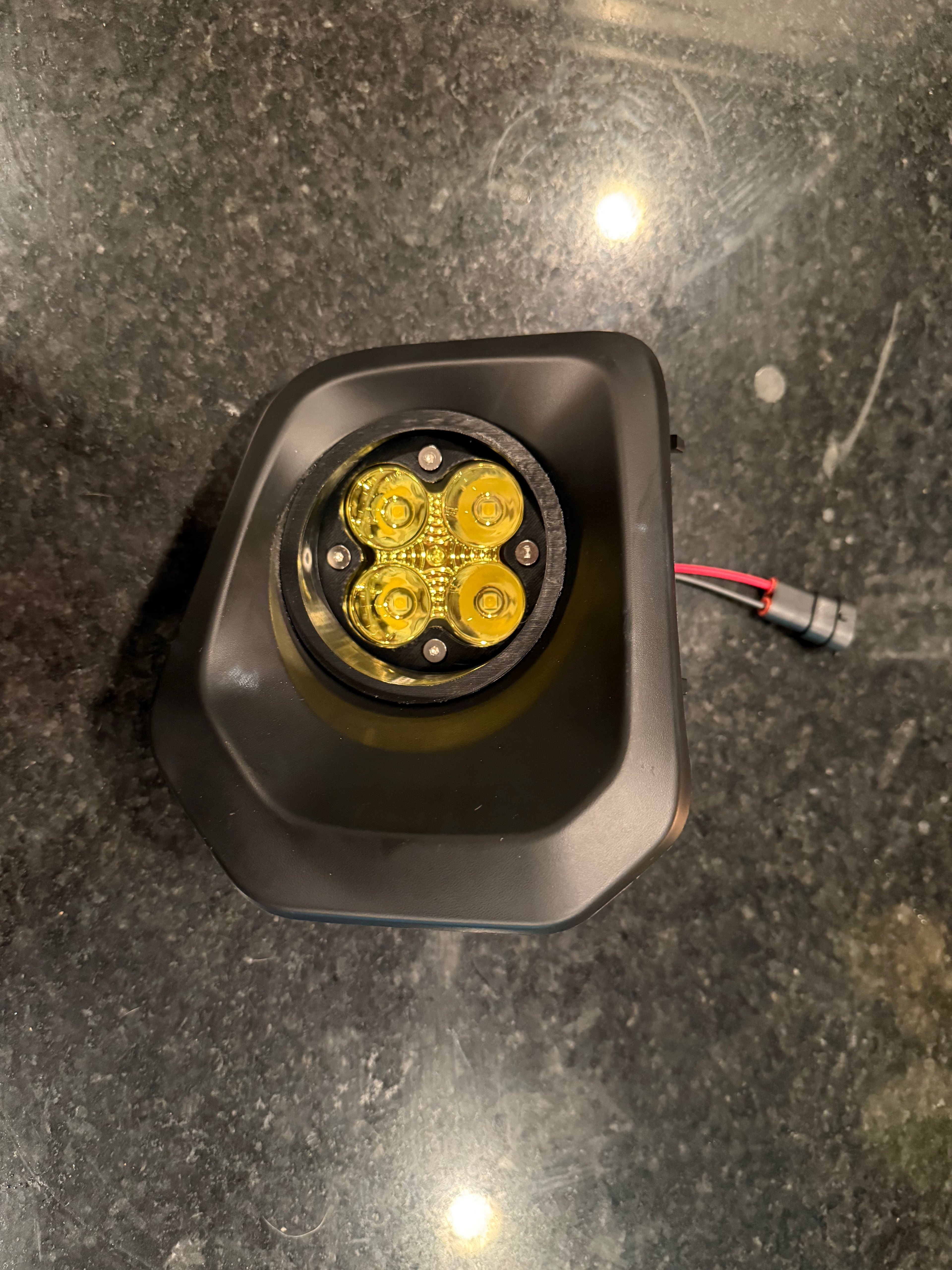 Black/Amber Fog Light Kit 2012–2015 Toyota Tacoma