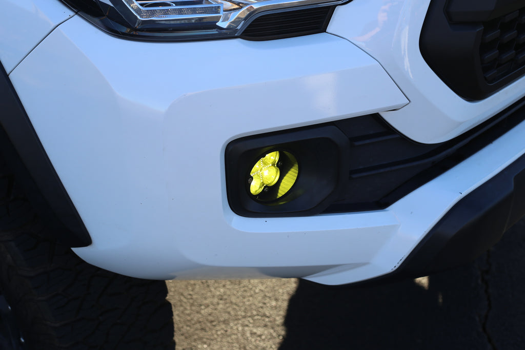 Black/Amber Fog Light Kit 2012–2015 Toyota Tacoma