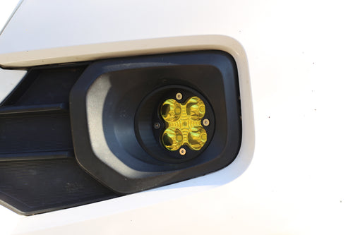 Black/Amber Fog Light Kit 2016–2023 Toyota Tacoma