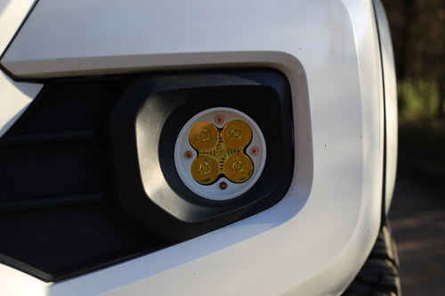 White/Amber Fog Light Kit 2016–2023 Toyota Tacoma
